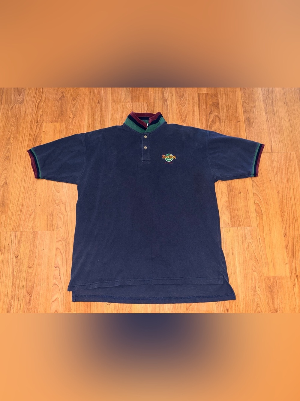 Vintage Hard Rock Café Key West Polo Shirt Size XL Made In USA